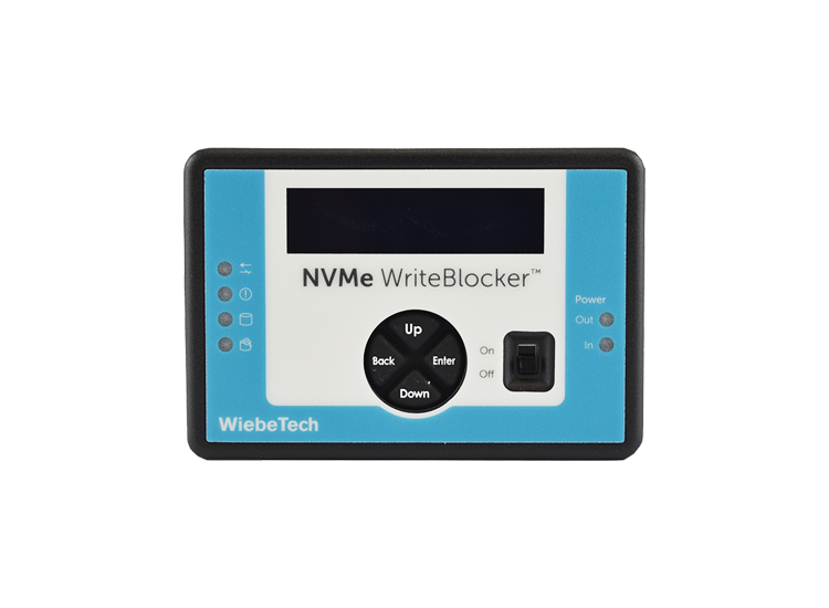 Wiebtech NVMe WriteBlocker forenzní blokátor